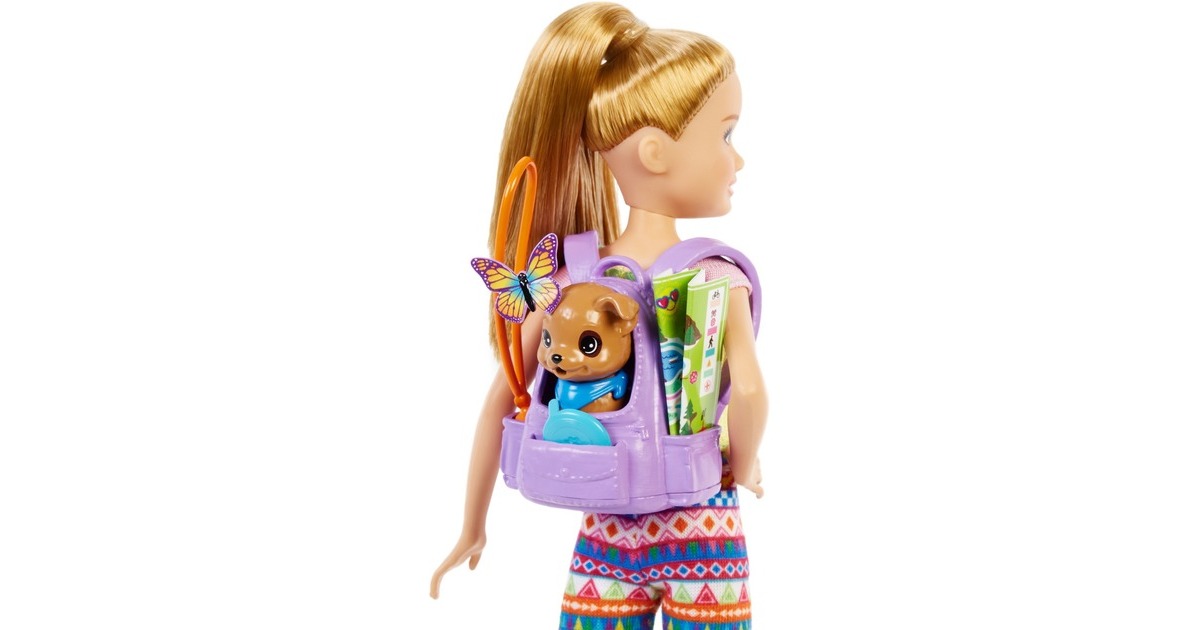 Mattel Barbie “It takes two! Camping” Spielset mit Stacie Puppe und Hündchen