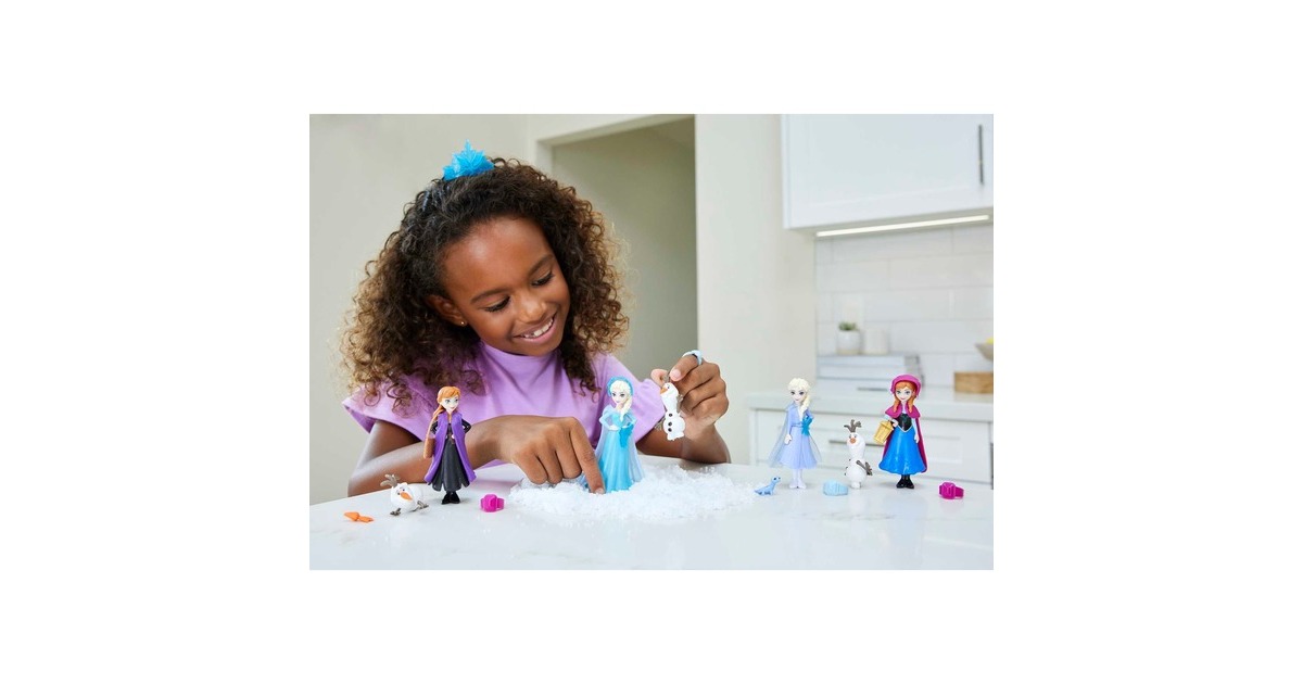 Mattel Disney Die Eiskönigin Small Dolls Snow Reveal Sortiment, Spielfigur(sortierter Artikel)