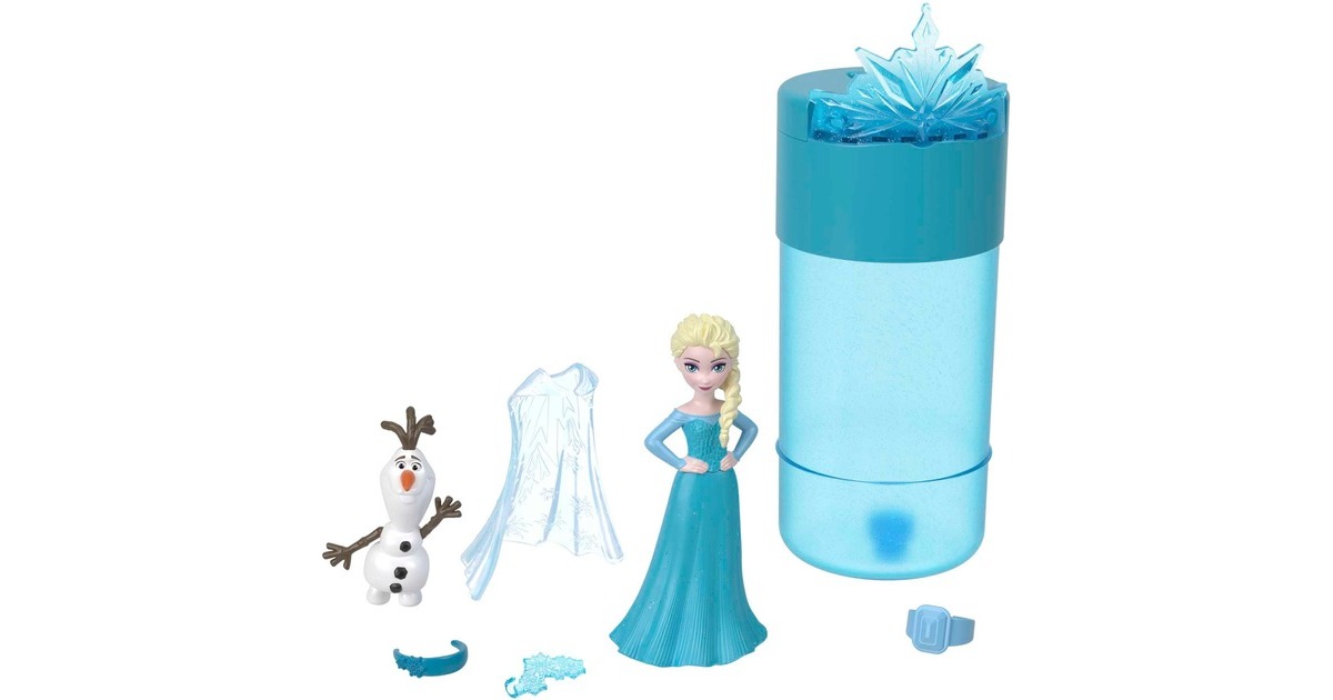 Mattel Disney Die Eiskönigin Small Dolls Snow Reveal Sortiment, Spielfigur(sortierter Artikel)