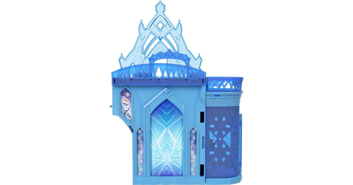 Mattel Disney Die Eiskönigin Steck- und Stapelschlösser: Elsas Eispalast, Spielgebäude