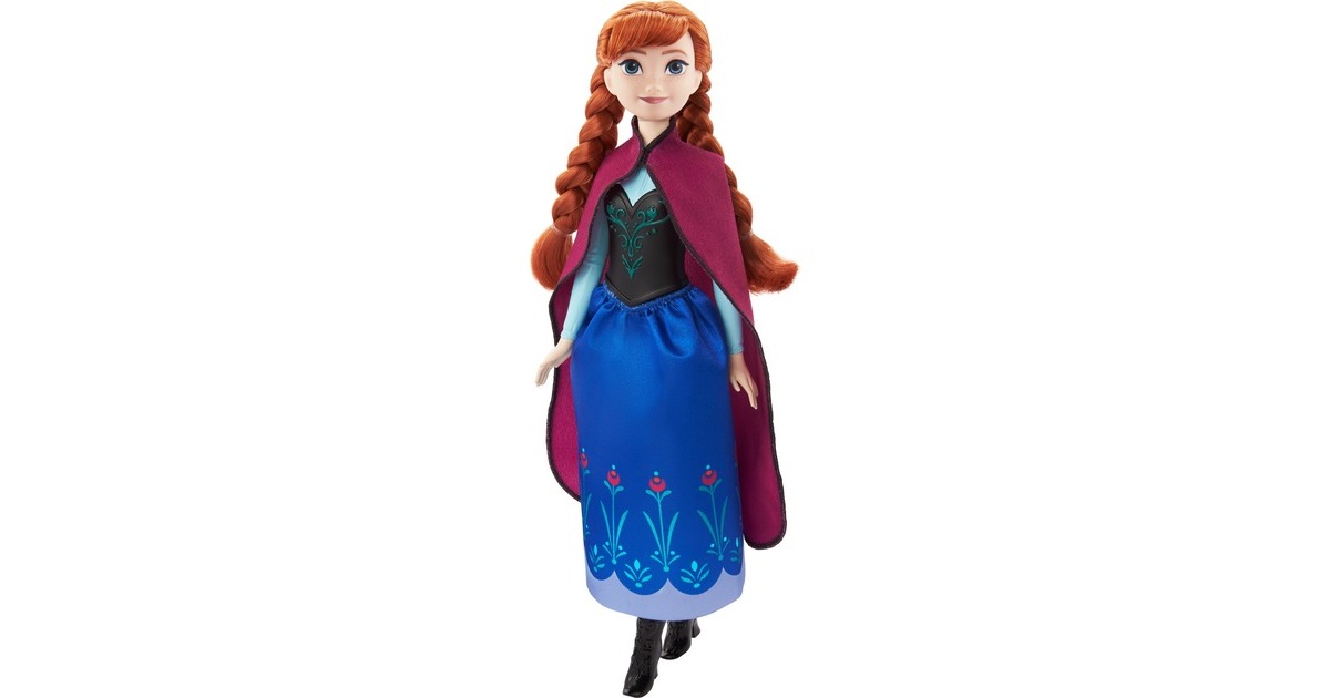 Mattel Disney Die Eiskönigin - Anna (Outfit Film 1), Puppe