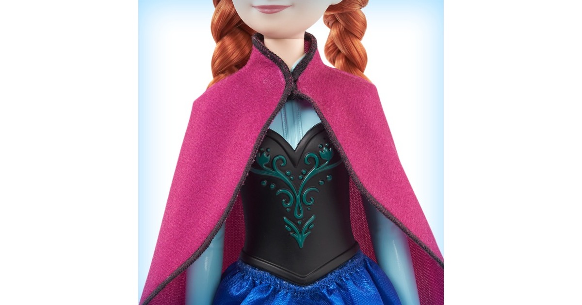 Mattel Disney Die Eiskönigin - Anna (Outfit Film 1), Puppe