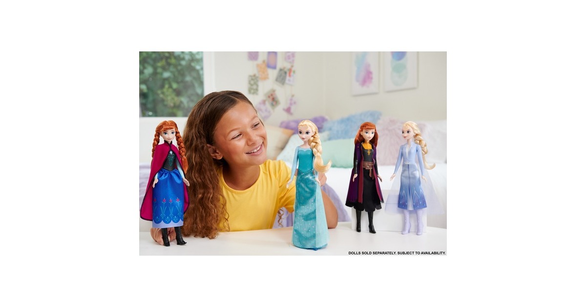 Mattel Disney Die Eiskönigin - Elsa (Outfit Film 1), Puppe