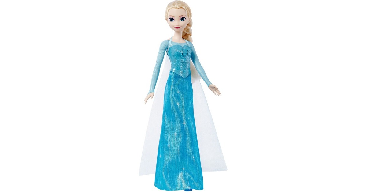 Mattel Disney Die Eiskönigin singende Elsa-Puppe