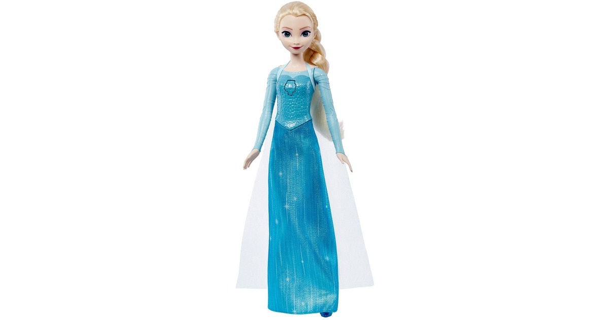 Mattel Disney Die Eiskönigin singende Elsa-Puppe
