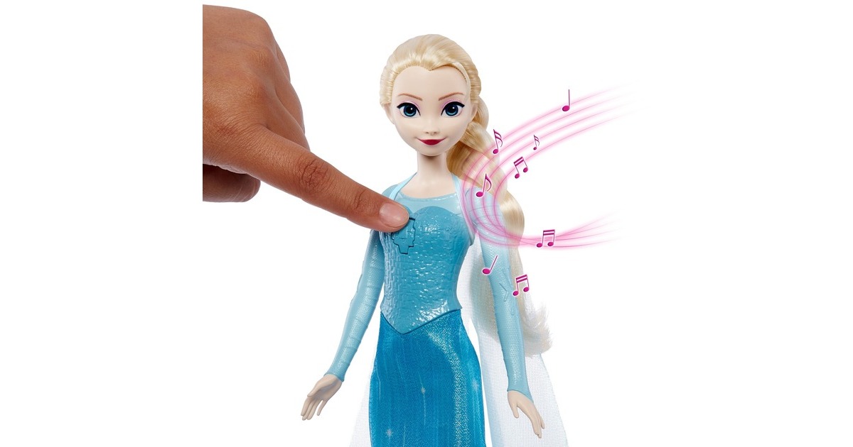 Mattel Disney Die Eiskönigin singende Elsa-Puppe