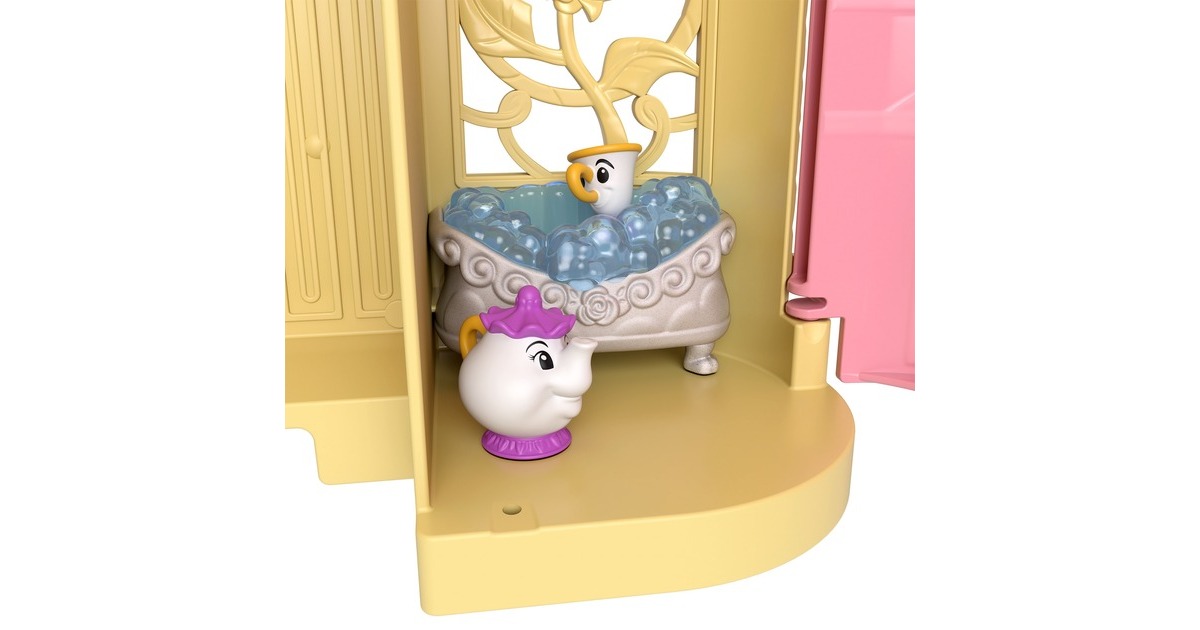 Mattel Disney Prinzessin Belle´s Magical Surprise Castle Playset, Spielgebäude