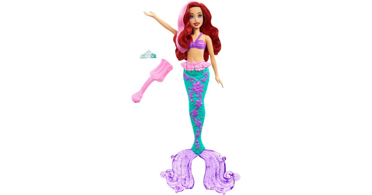Mattel Disney Prinzessin Hair Feature - Ariel, Spielfigur