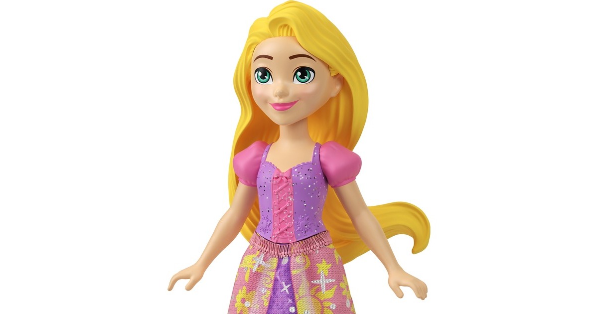 Mattel Disney Prinzessin Small Dolls Teeparty 6er-Pack, Spielfigur