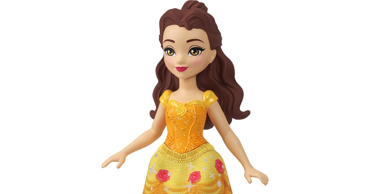Mattel Disney Prinzessin Small Dolls Teeparty 6er-Pack, Spielfigur