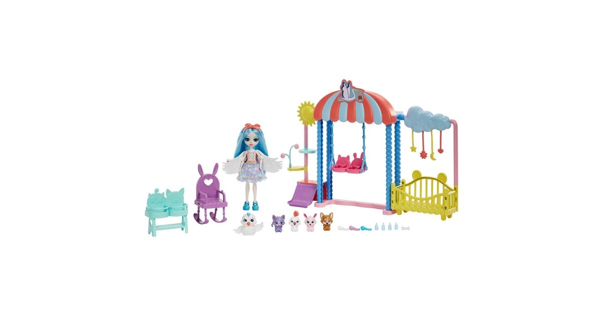 Mattel Enchantimals City Tails Main Street Pet Nursery Playset, Spielfigur