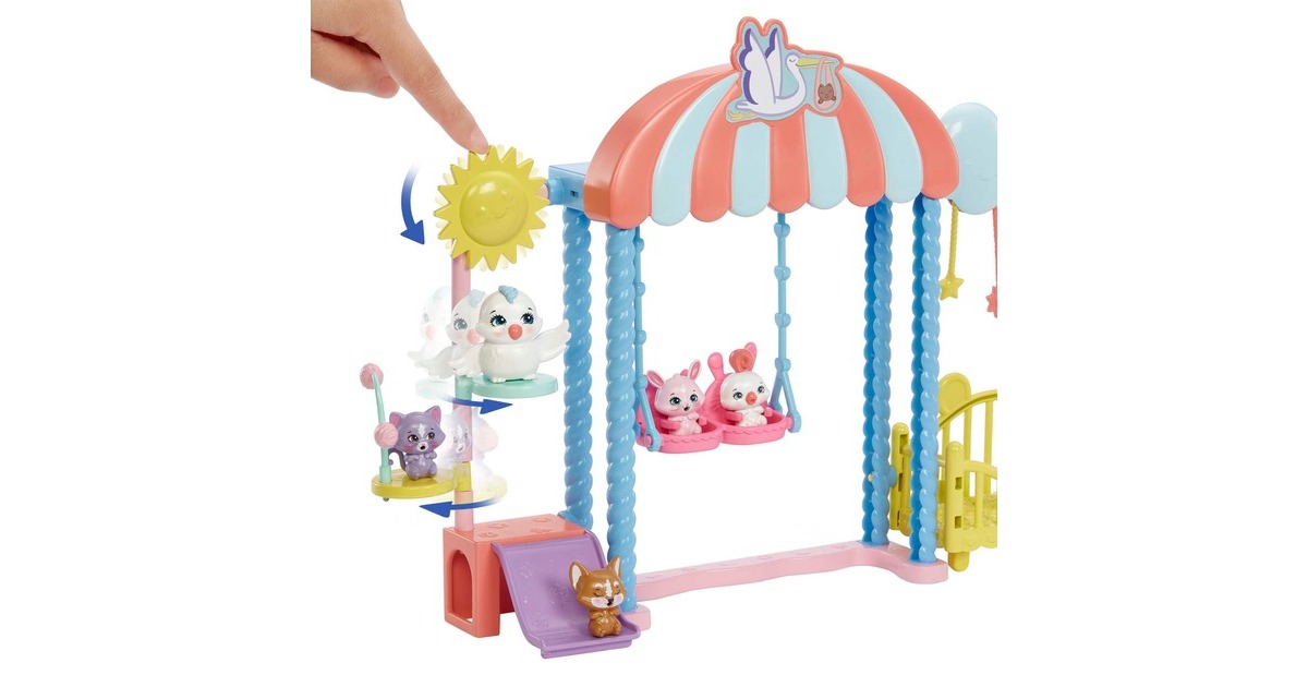 Mattel Enchantimals City Tails Main Street Pet Nursery Playset, Spielfigur