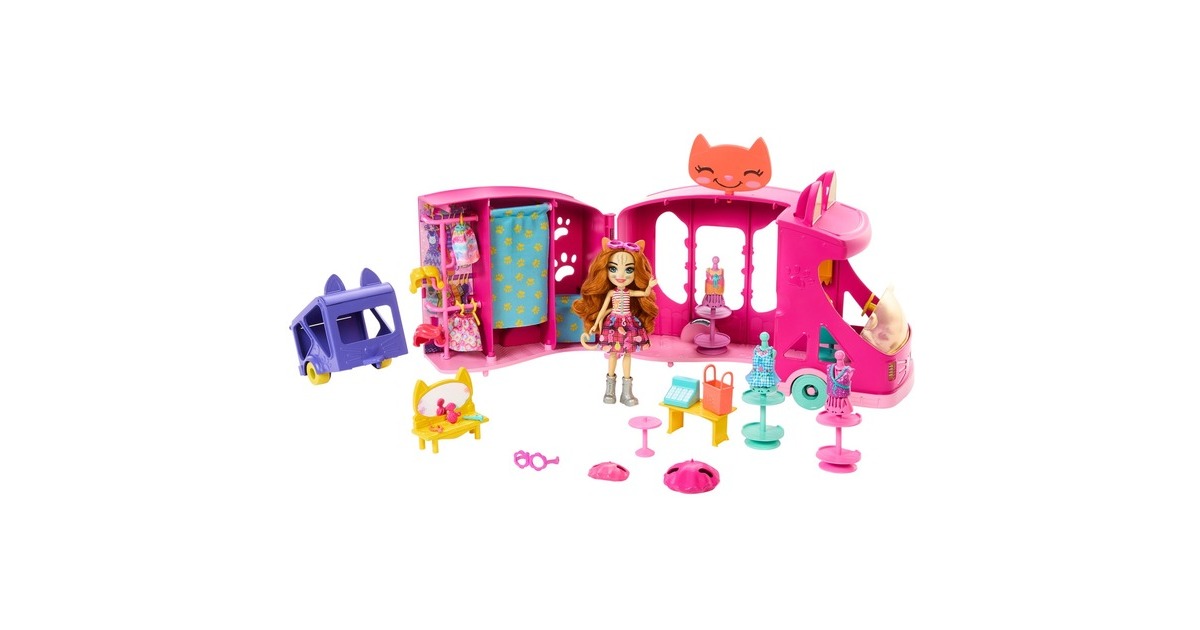 Mattel Enchantimals Modenschau-Mobil, Spielfahrzeug