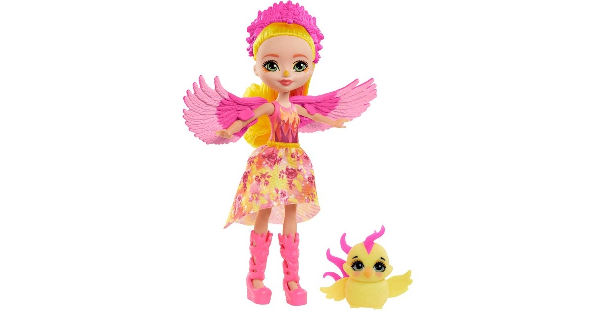 Mattel Enchantimals Royals Falon Phoenix Puppe & Sunrise