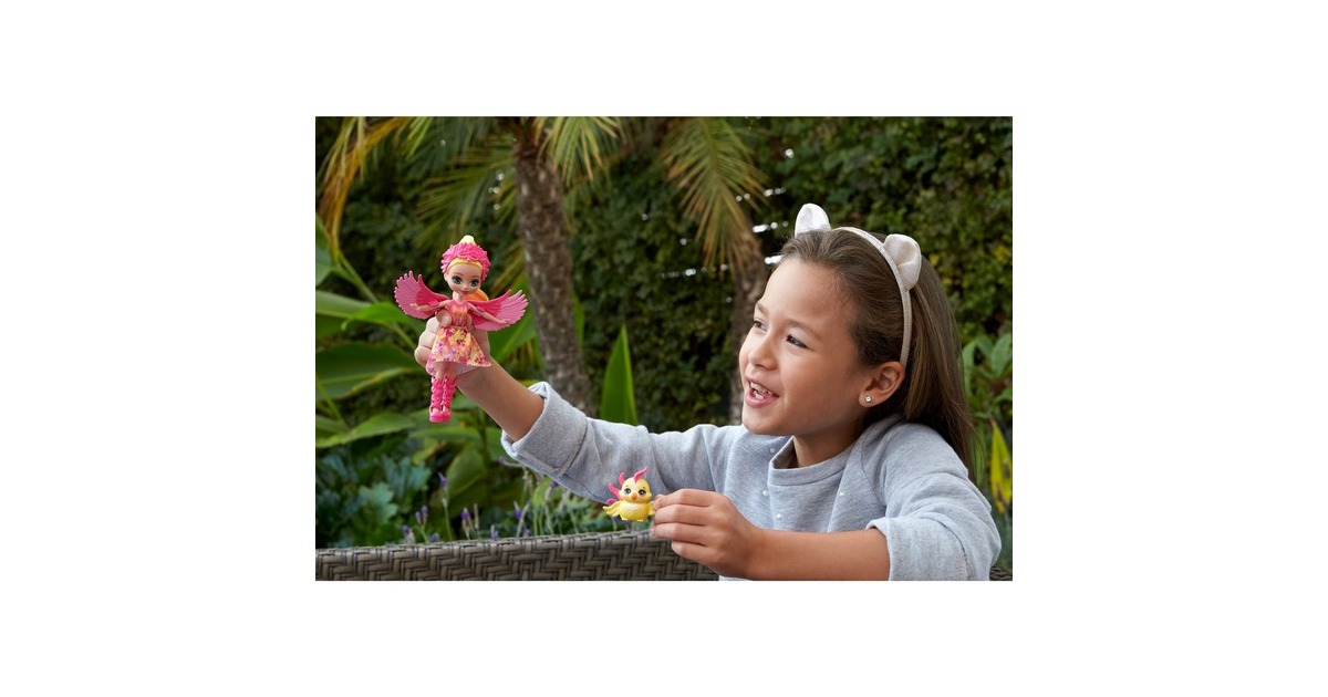 Mattel Enchantimals Royals Falon Phoenix Puppe & Sunrise