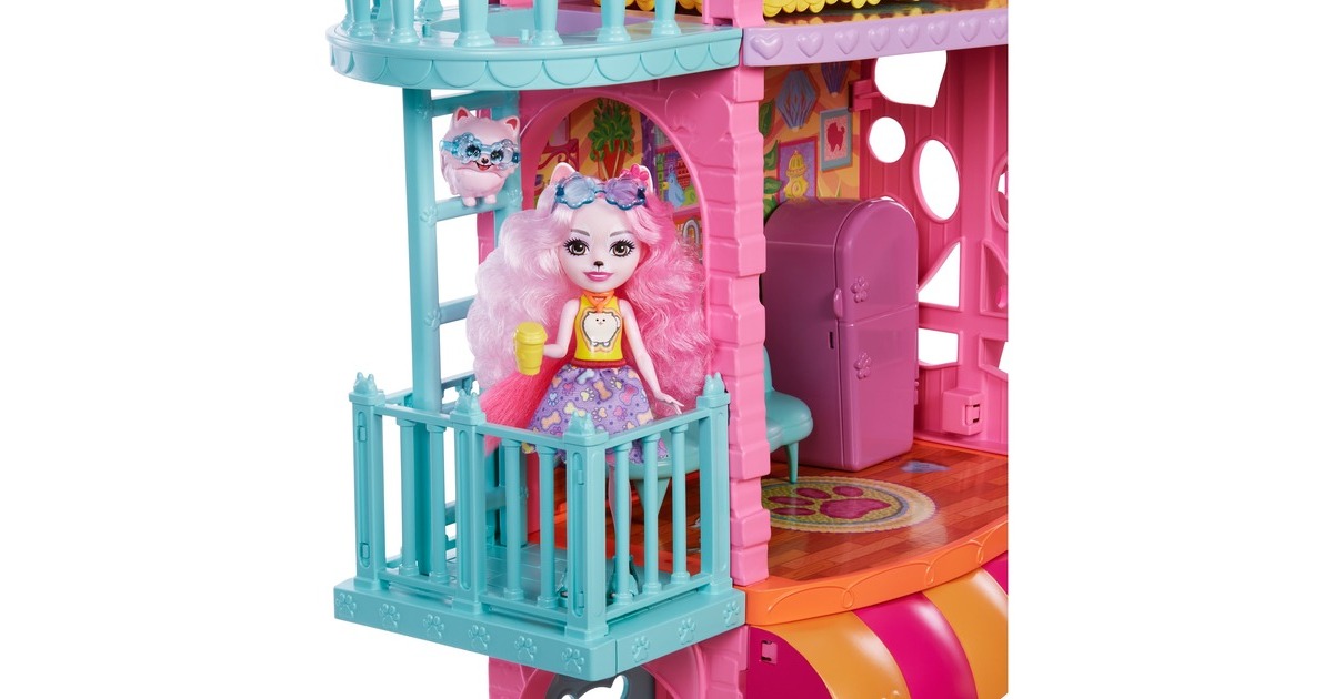 Mattel Enchantimals Stadthaus & Café Spielset, Spielgebäude