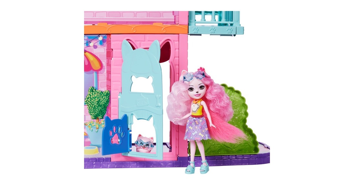 Mattel Enchantimals Stadthaus & Café Spielset, Spielgebäude