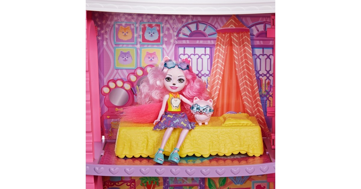 Mattel Enchantimals Stadthaus & Café Spielset, Spielgebäude