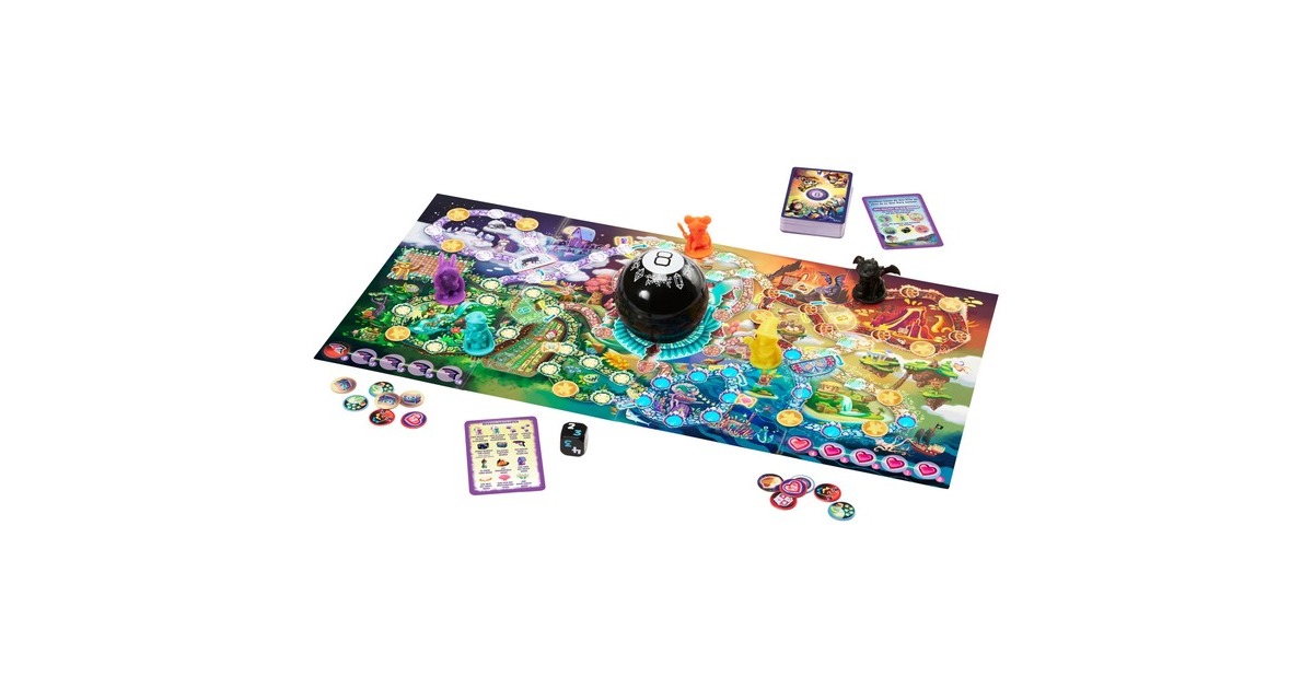 Mattel Games Magic 8 Ball - Magische Begegnungen, Brettspiel