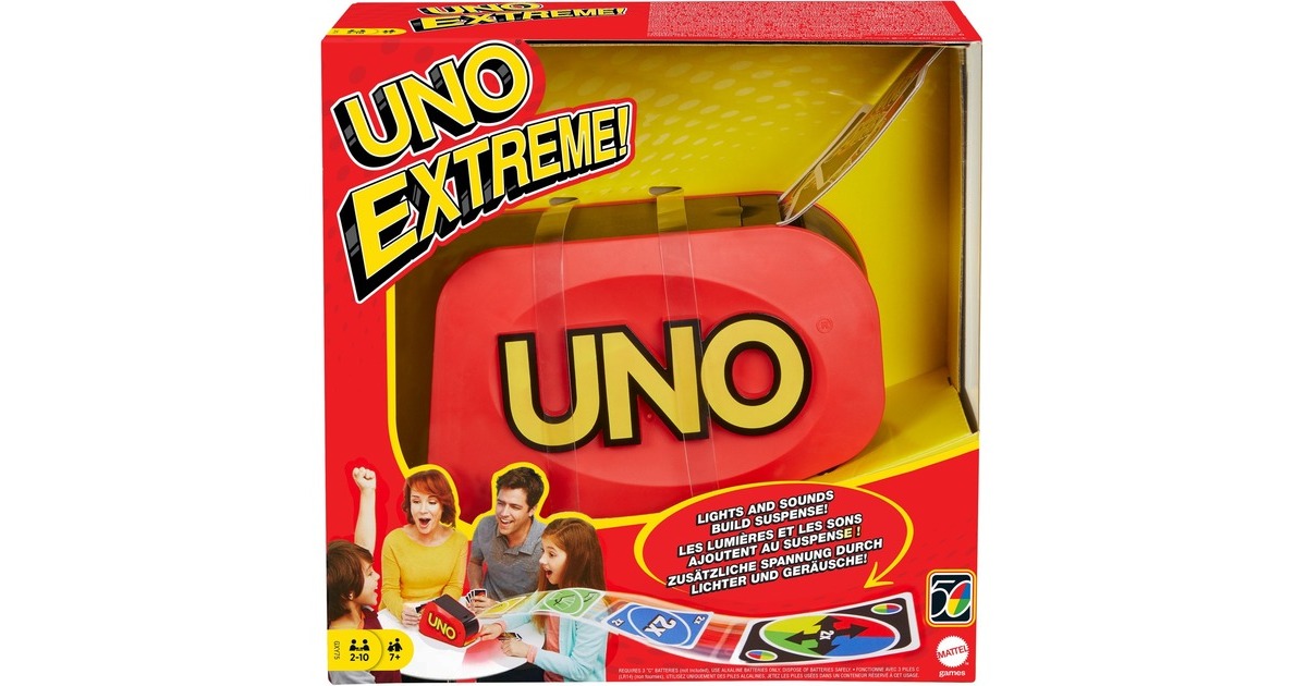 Mattel Games Mattel UNO Extreme, Kartenspiel