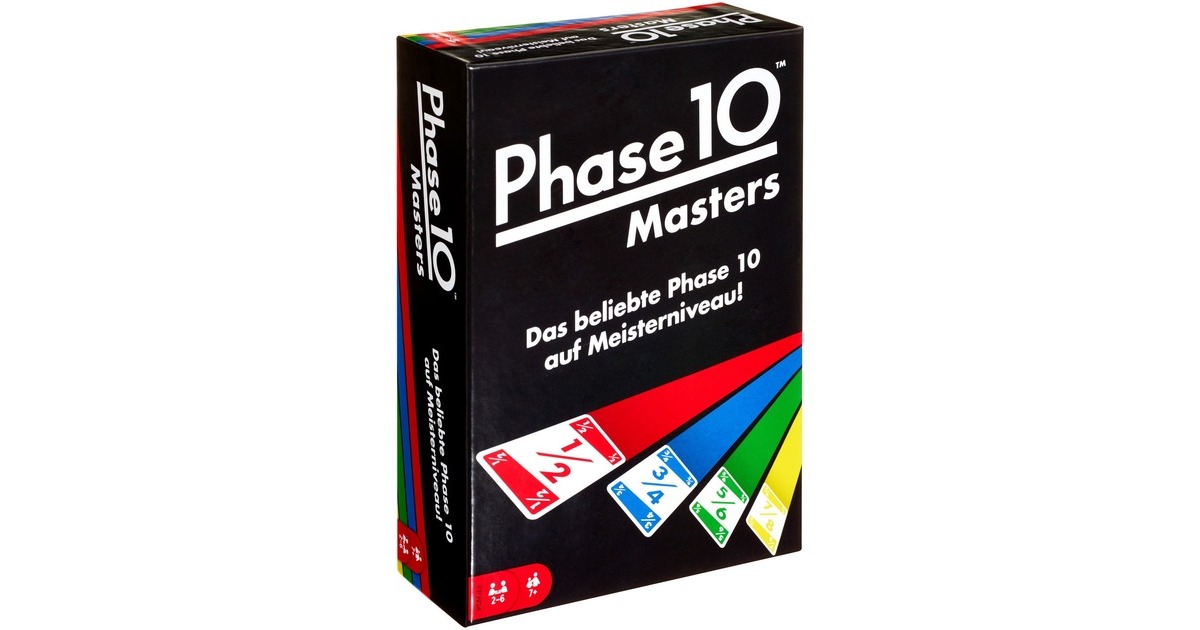 Mattel Games Phase 10 Masters Kartenspiel