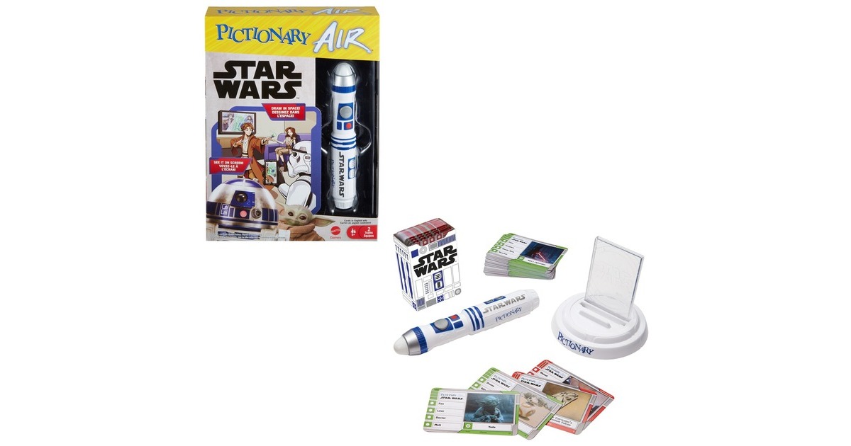 Mattel Games Pictionary Air Star Wars, Geschicklichkeitsspiel