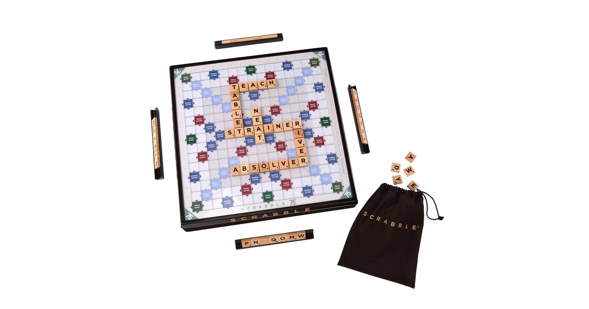 Mattel Games Scrabble 75th Anniversary, Brettspiel