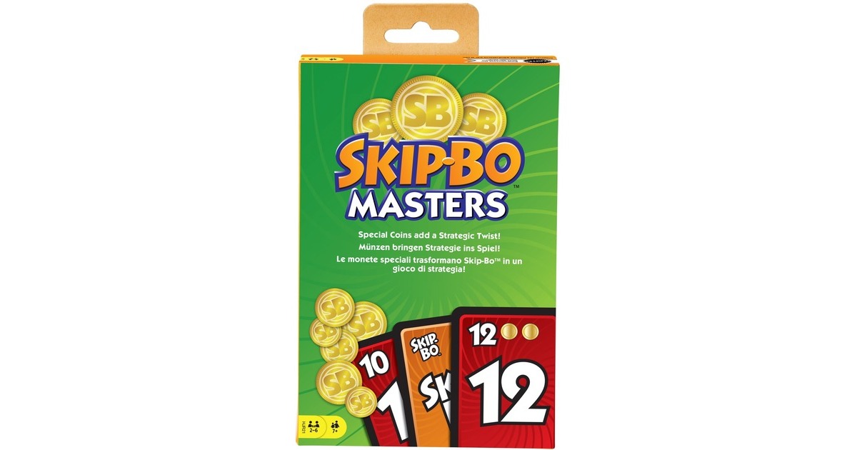 Mattel Games Skip-Bo Masters, Kartenspiel