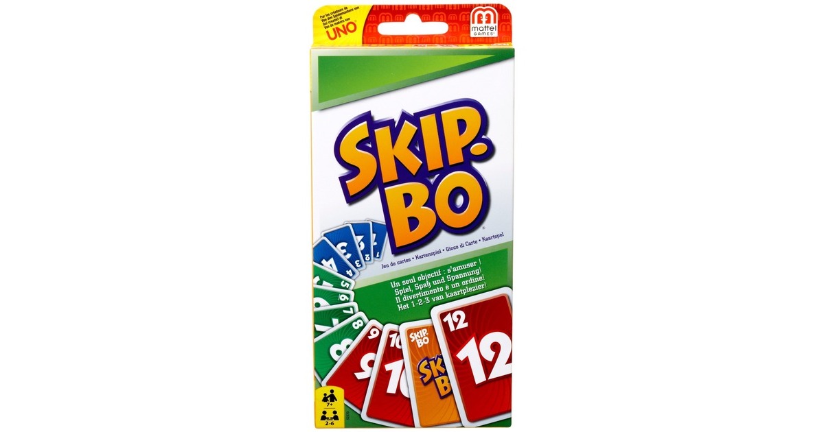 Mattel Games Skip-Bo, Kartenspiel