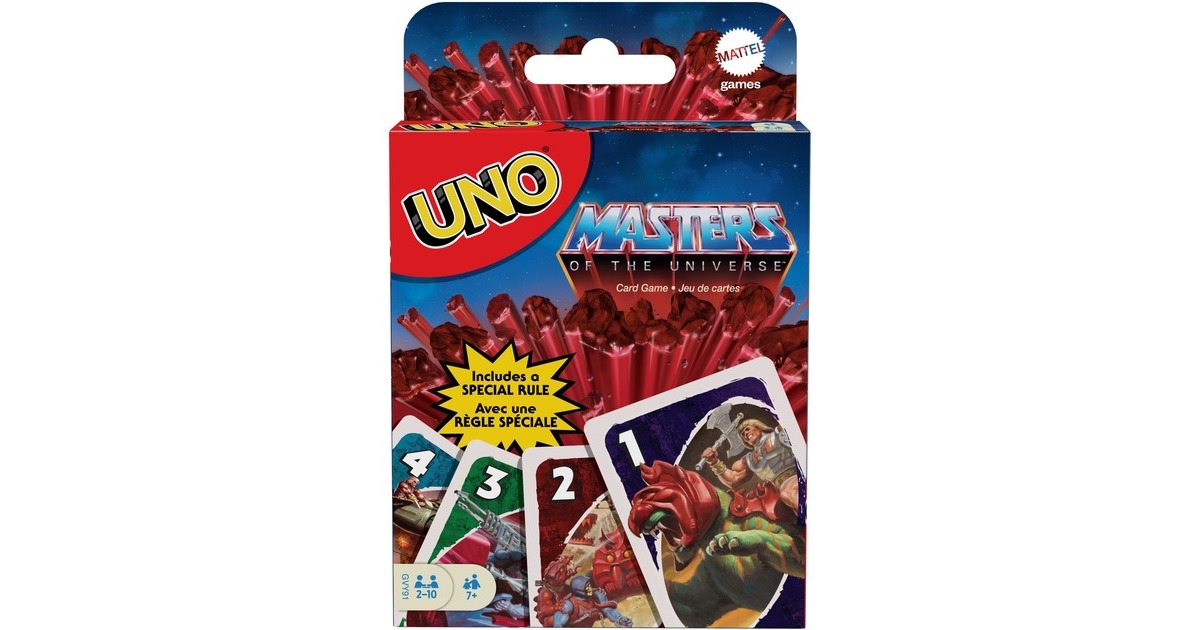 Mattel Games UNO Masters of the Universe, Kartenspiel