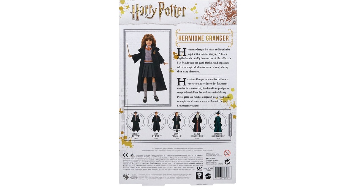 Mattel Harry Potter Die Kammer des Schreckens Hermine Granger Puppe