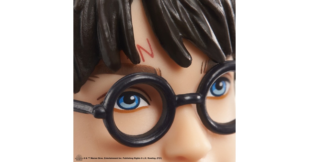 Mattel Harry Potter Gleis 9 3/4 Spielset mit Harry Potter Puppe & Hedwig Figur