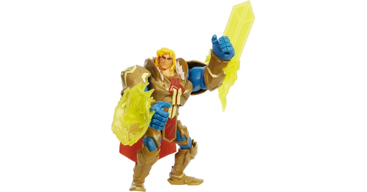 Mattel He-Man and the Masters of the Universe Deluxe Figur He-Man, Spielfigur
