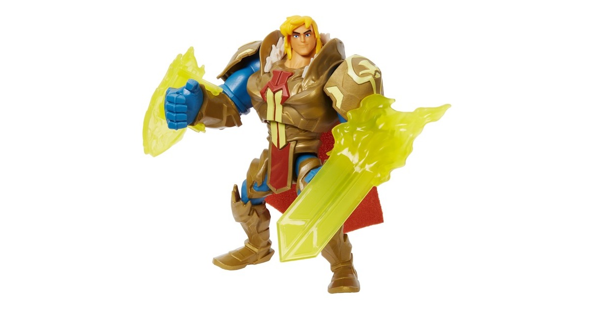 Mattel He-Man and the Masters of the Universe Deluxe Figur He-Man, Spielfigur