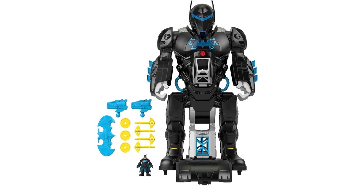 Mattel Imaginext DC Super Friends Bat-Tech Batbot, Spielfigur