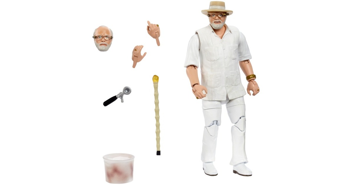 Mattel Jurassic World Hammond Collection John Hammond, Spielfigur