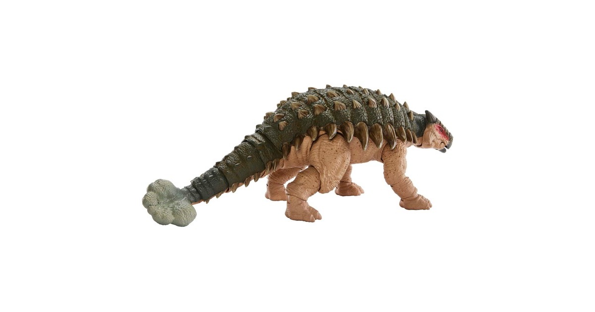 Mattel Jurassic World Hammond Collection Mid Sized Dino - Ankylosaurus, Spielfigur