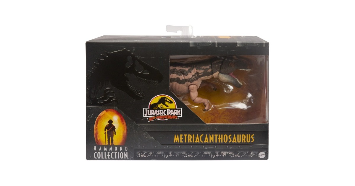 Mattel Jurassic World Hammond Collection Mid-Sized Metriacanthosaurus, Spielfigur