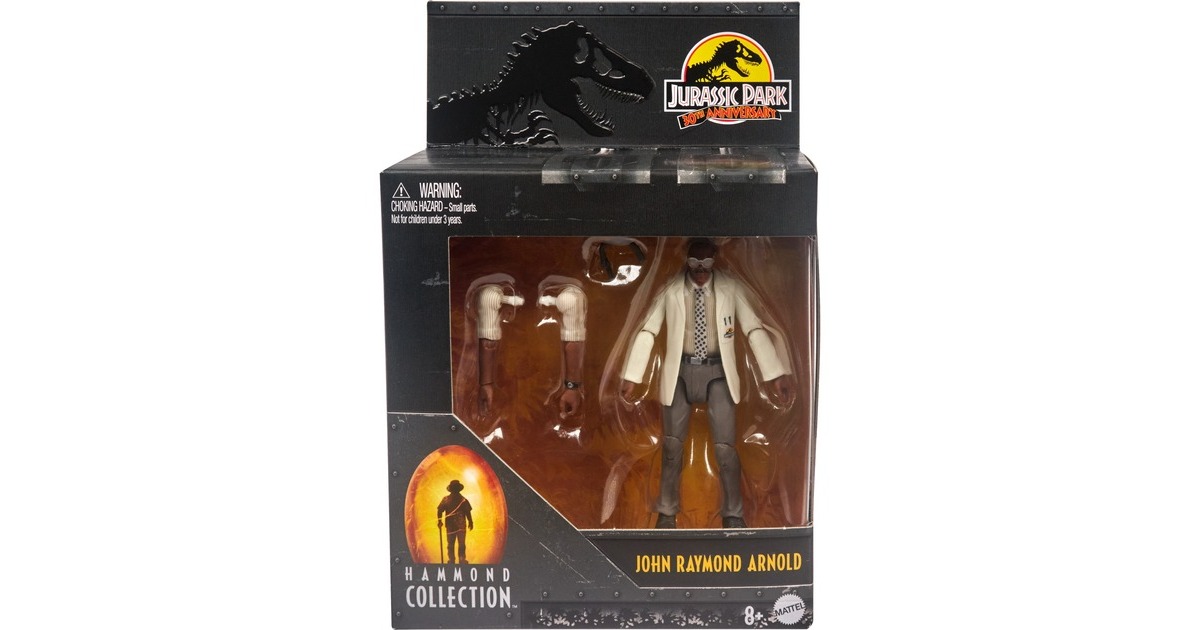 Mattel Jurassic World Hammond Collection - Ray Arnold, Spielfigur