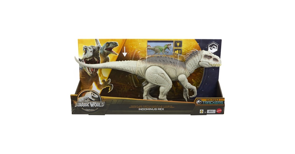 Mattel Jurassic World NEW Feature Indominus Rex, Spielfigur