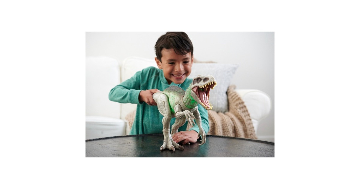 Mattel Jurassic World NEW Feature Indominus Rex, Spielfigur