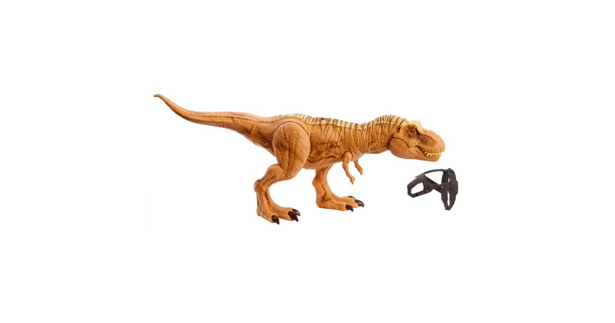 Mattel Jurassic World NEW Feature T-Rex, Spielfigur