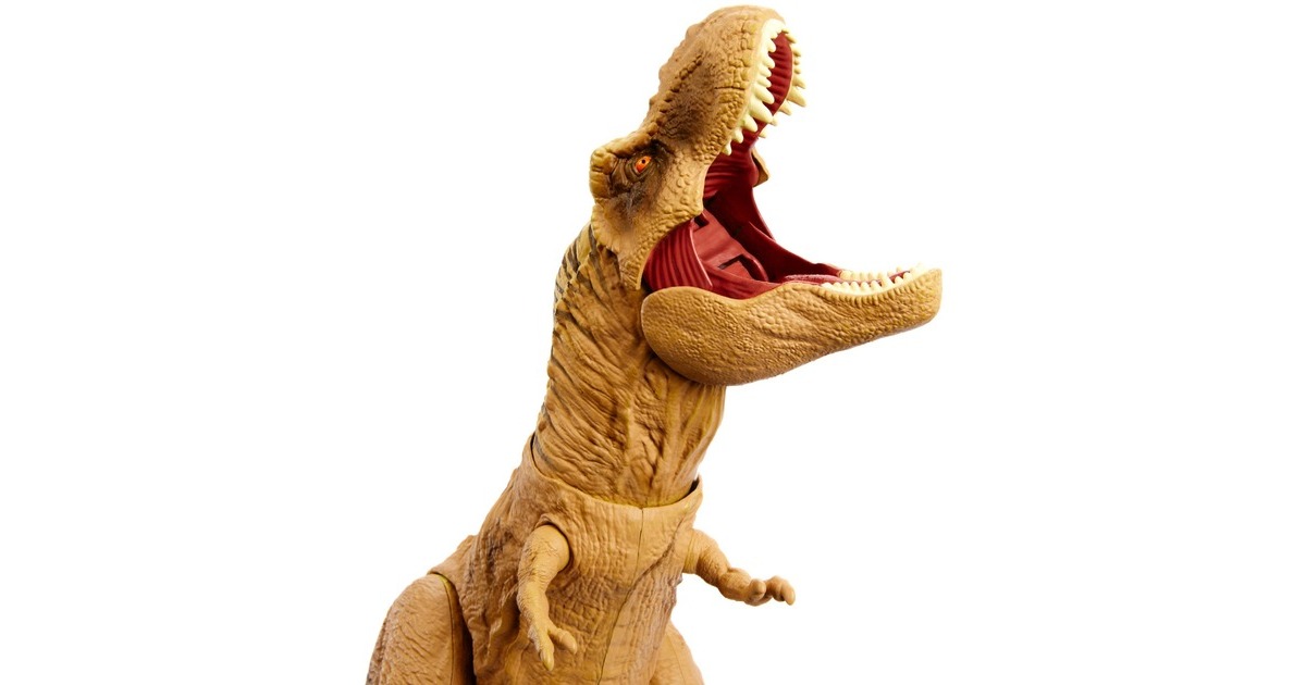 Mattel Jurassic World NEW Feature T-Rex, Spielfigur