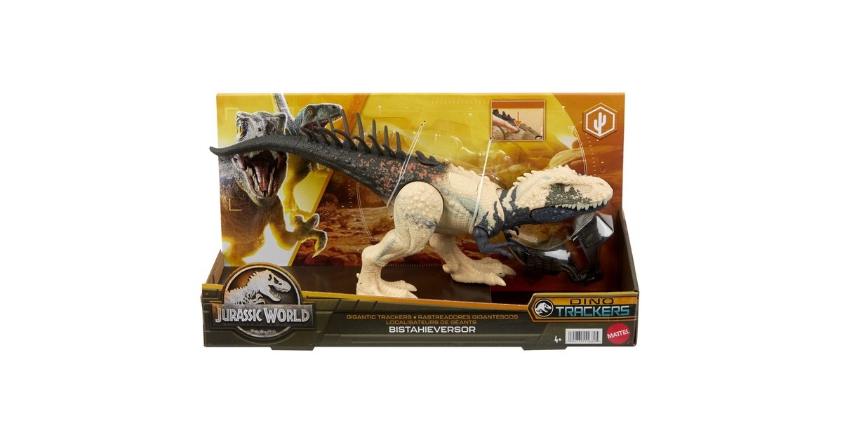 Mattel Jurassic World New Large Trackers Bistahieversor, Spielfigur