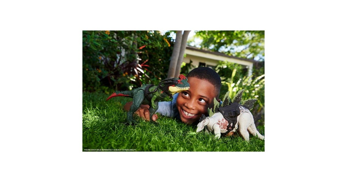 Mattel Jurassic World New Large Trackers - Sinotyrannus, Spielfigur