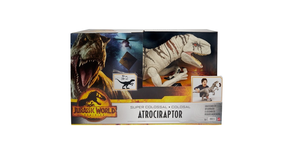 Mattel Jurassic World Riesendino Speed Dino, Spielfigur