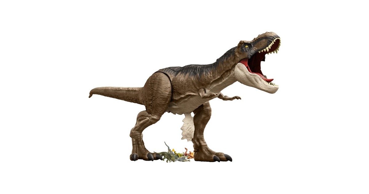 Mattel Jurassic World Riesendino Tyrannosaurus-Rex, Spielfigur