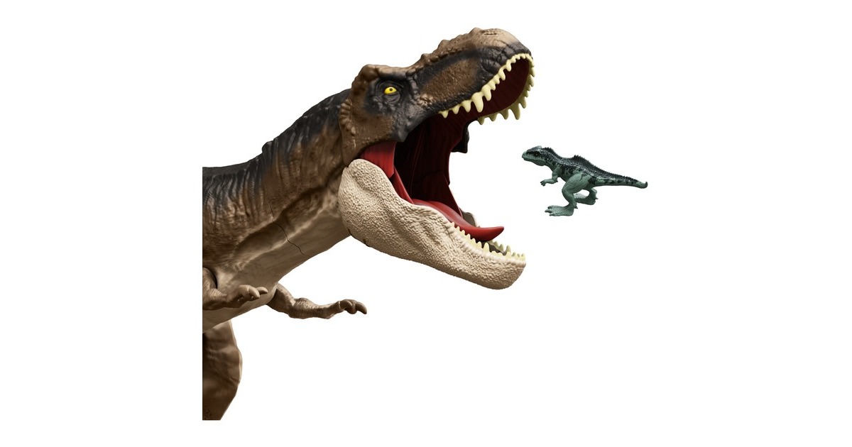 Mattel Jurassic World Riesendino Tyrannosaurus-Rex, Spielfigur