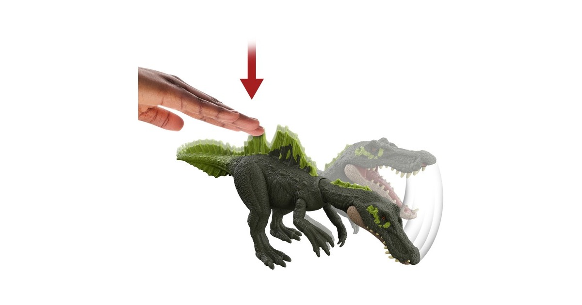 Mattel Jurassic World Roar Strikers Ichthyovenator, Spielfigur