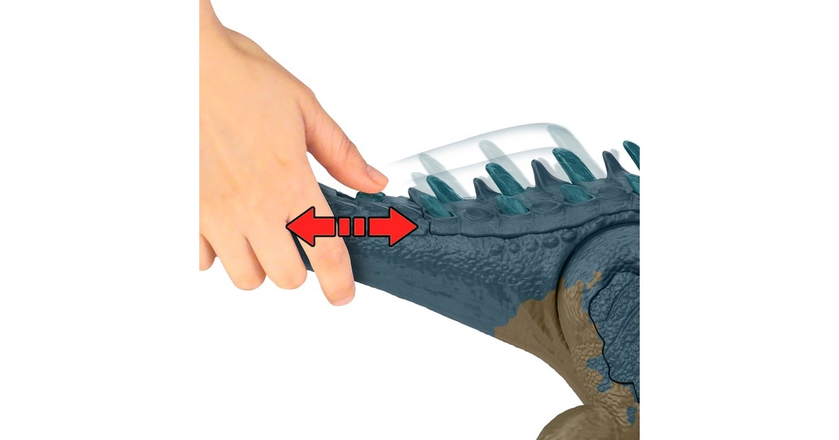 Mattel Jurassic World Ruthless Rampage Allosaurus, Spielfigur